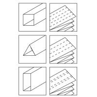 Endloswellpappen 2-wellig 150x200 mm (H x B)