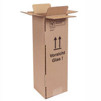 Bottle shipping cartons | 1 bottles 0,75 - 1 L | 105x105x360 mm