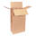 Bottle shipping cartons | 2 bottles 0,75 - 1 L | 205x105x390 mm