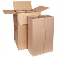 Bottle shipping cartons | 4 bottles 0,75 - 1 L |...