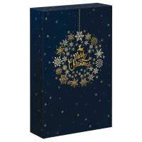 Bottle folding boxes Christmas Ball | 3 wine / champagne...