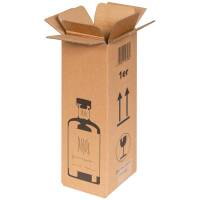 Bottle shipping boxes | 1 gin bottle | 95x95x293 mm