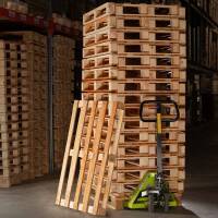 Industrial pallets 1200x800x123 mm | nested | new