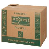 Filling and cushioning chips Decofill - 120 l carton | white