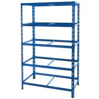 Metal heavy duty shelving blue 1800x900x400 mm - 5 shelves