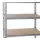 Galvanized metal heavy duty shelving 1800x1000x450 mm - 5 shelves