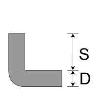 L-Profile Polster 100x70x30 mm