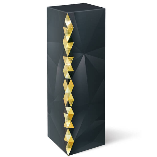 Bottle folding boxes Brilliant | 1 wine/champagne bottle| 90x90x330 mm