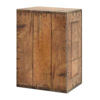 Presence boxes wooden box Rustic | 6 wine/champagne...