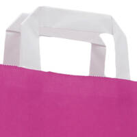 Papiertragetaschen 180x80x220 mm|pink