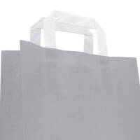 Paper carrier bags 320x120x400 mm|grey