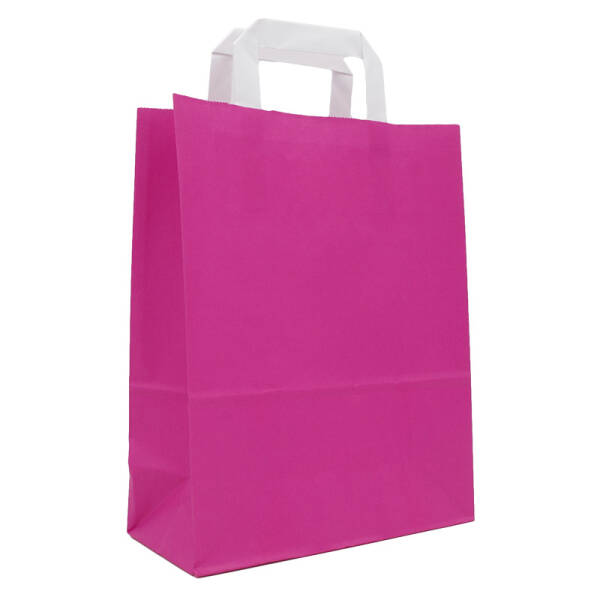 Paper carrier bags 320x120x400 mm|pink