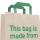 Paper carrier bags|grass paper|320x120x400 mm|print