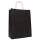 Paper carrier bags 320x120x410 mm|ribbed|black