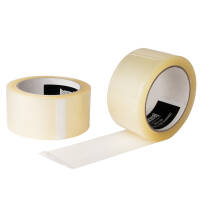 BOXXtape PREMIUM PP adhesive tapes - strong adhesive power | 50mmx66m | transparent