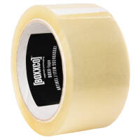 BOXXtape PREMIUM PP adhesive tapes - strong adhesive power | 50mmx66m | transparent