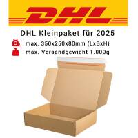 DHL Small Parcel Module Box with self-adhesive strip...