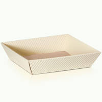 Press baskets wave structure flat | cream |...