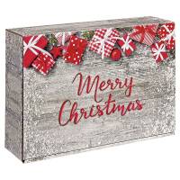 Merry Christmas boxes | 3 wine/champagne bottles |...