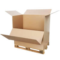 Palettencontainer mit Ladeklappe 1.180x780x1.070 mm