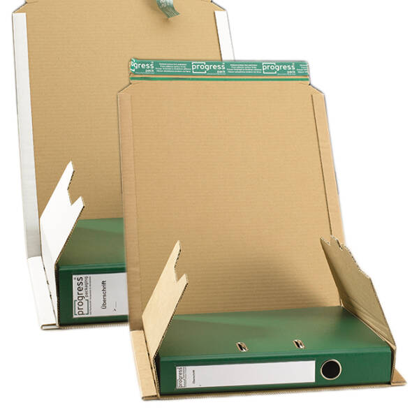 Ordnerverpackungen 320x290x35-80 mm (DIN A4) weiß