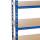 Metal heavy duty shelving blue 1800x1200x400 mm - 5 shelves