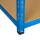 Metal heavy duty shelving blue 1800x1200x400 mm - 5 shelves