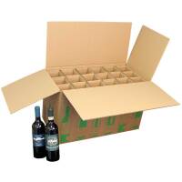 ECOLINE bottle cartons | 18 bottles 0,75 l | 628x305x368 mm