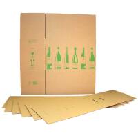 ECOLINE bottle cartons | 18 bottles 0,75 l | 628x305x368 mm