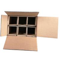 Shipping cartons BEER | 6 bottles 0,33 - 0,5 l | 255x175x294 mm