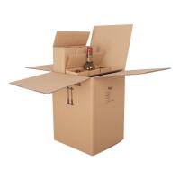 BOXXwell bottleshipping cartons | 9 bottles 0,75 - 1 l | 310x285x380 mm