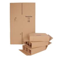 BOXXwell bottleshipping cartons | 9 bottles 0,75 - 1 l | 310x285x380 mm