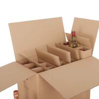 BOXXwell bottleshipping cartons | 15 bottles 0,75 - 1 l |...